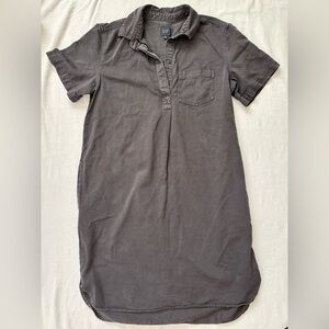 GAP Charcoal Shirt Dress
